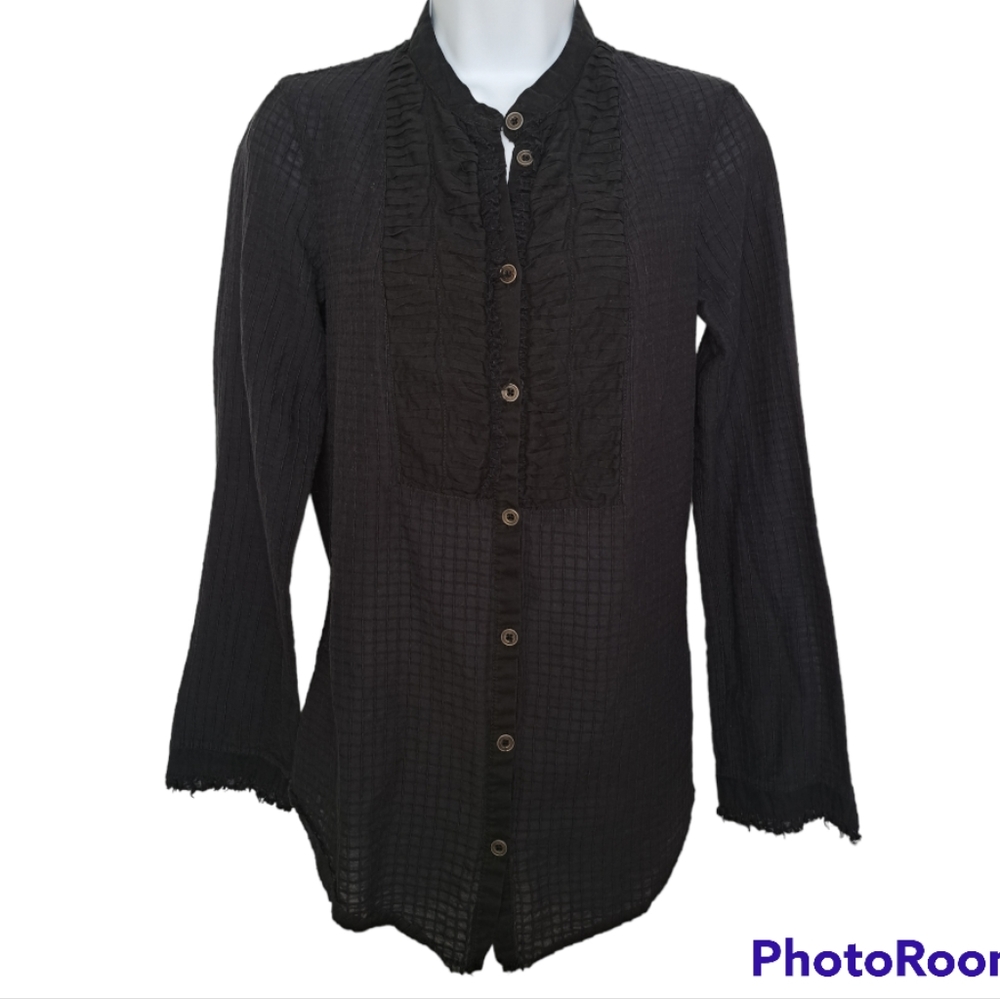 Free People Button Down Shirt Size S